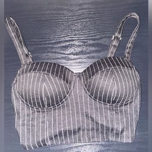 Striped Bustier